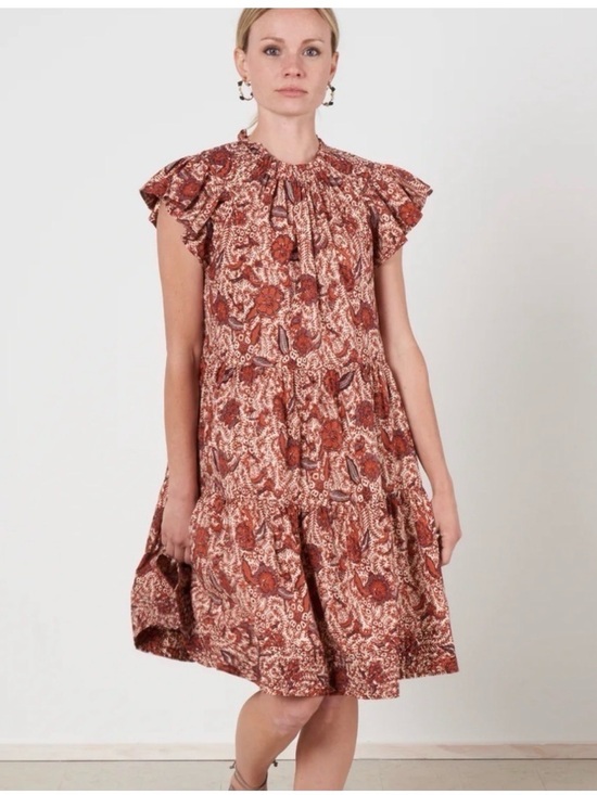 Ulla Johnson Dresses & Skirts - New Ulla Johnson Kasim Mini Dress Burgundy Size 8